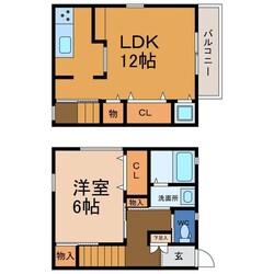 ＤＳ宮田町タウンハウスの物件間取画像